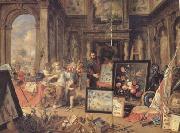 Jan Van Kessel Europe (centre panel) (mk14) oil painting